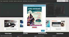 Desktop Screenshot of citraintirama.com